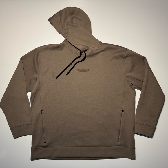 Abercrombie & Fitch Other - YPB neoKNIT Hoodie XXL – Abercrombie Training Club  Brown Zip Side Pockets
